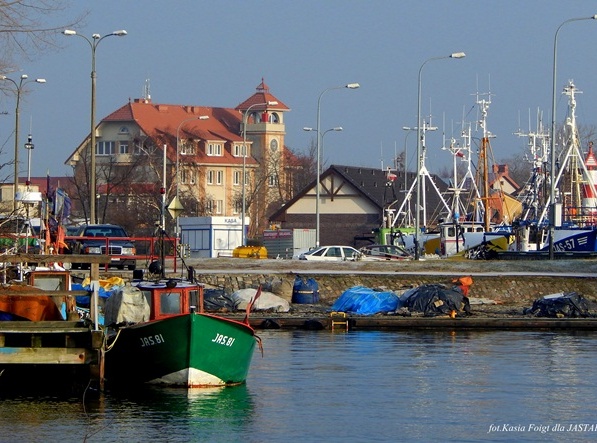 Port rybacki w Jastarni